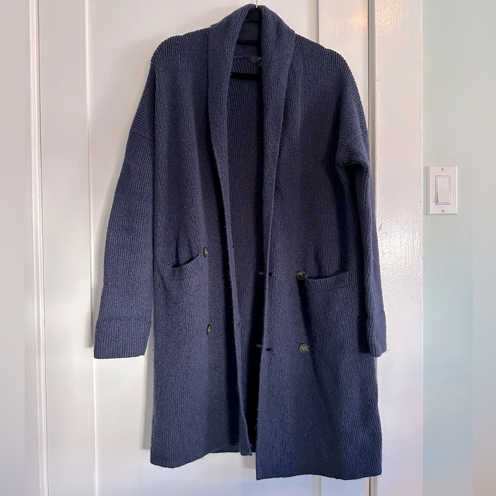 J Crew Long Cardigan